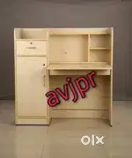 New designer wooden kids study table with huge storage space