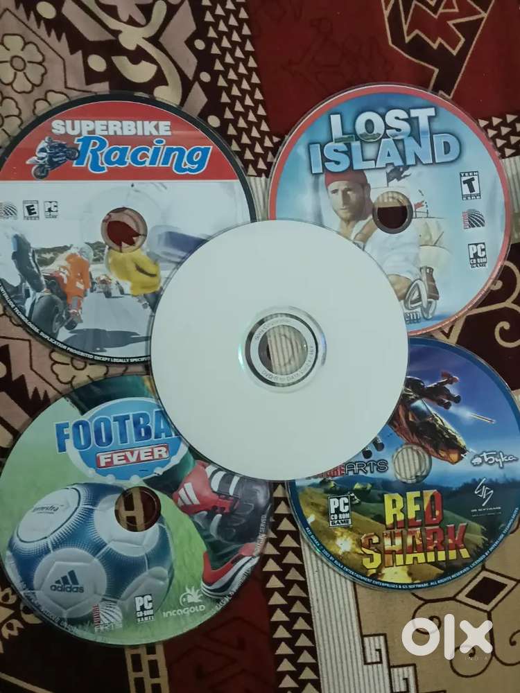 Games Bundle with Blank 50 GB DVD