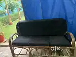 3 seater cane Sofa