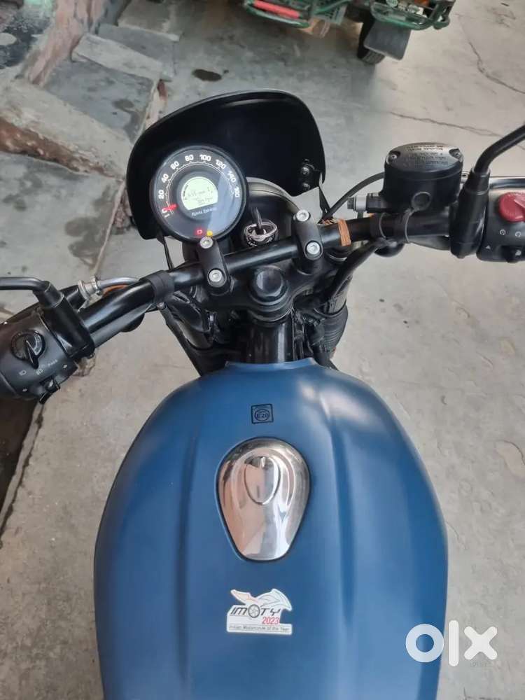 Hunter 350 rebel blue in good condition