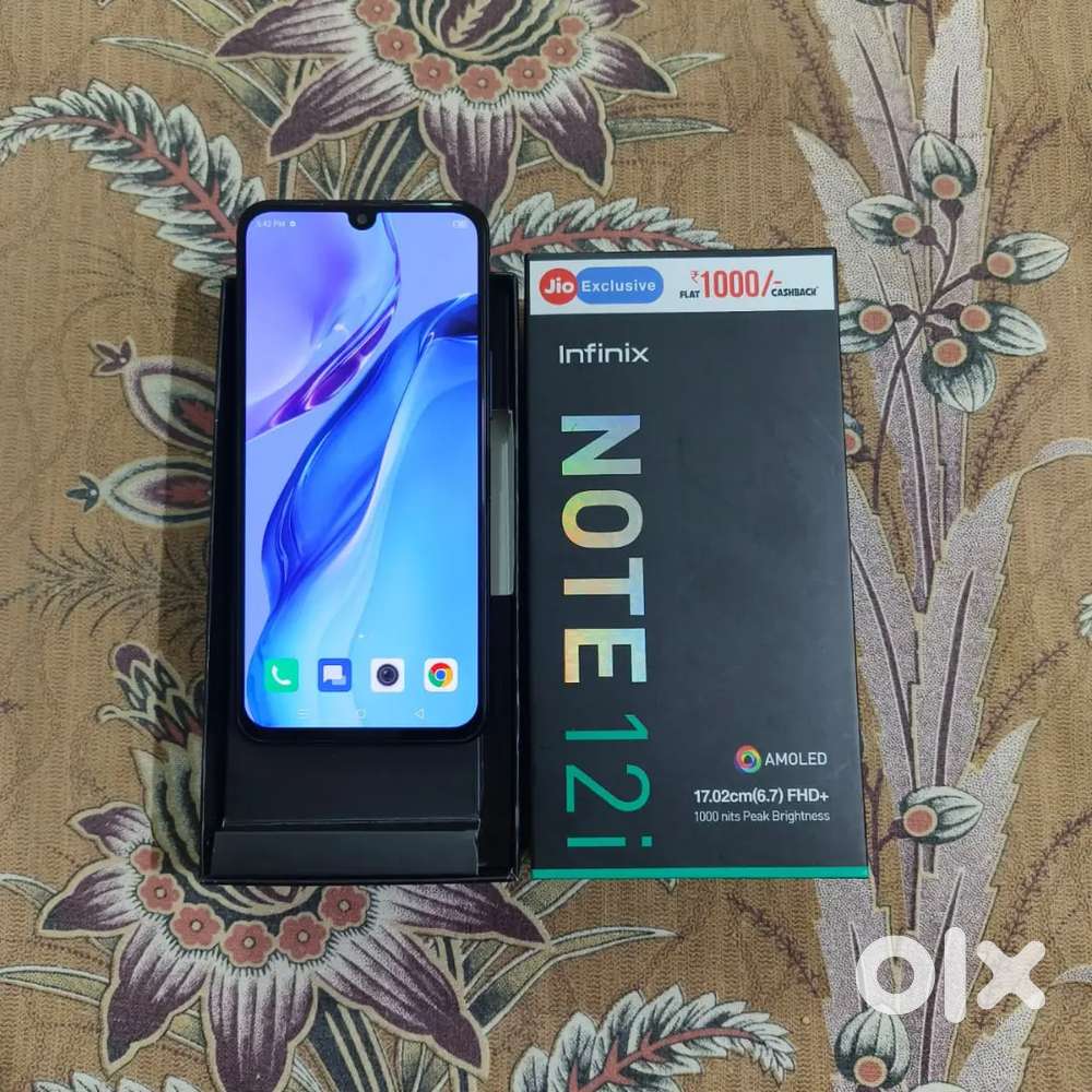 Infinix Note 12i 4g 4/64 All Original With Box Gaming Processor