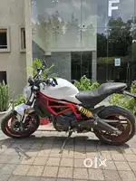 Ducati monster 797 Star white silk color 2018