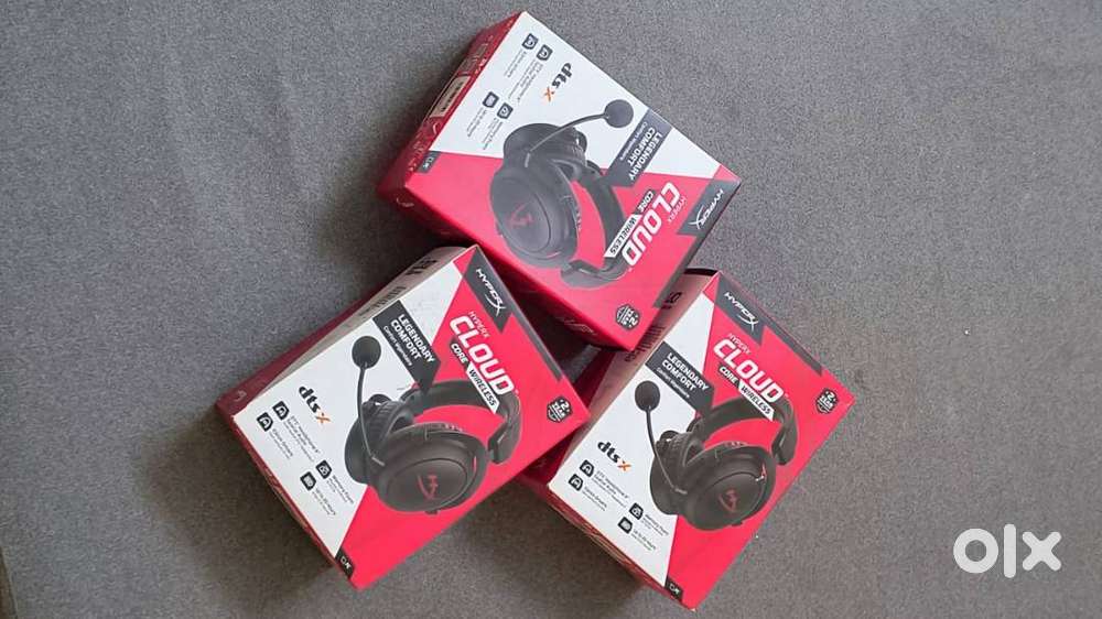 HyperX Cloud Core Wireless Headset + Pulsefire Raid RGB Gaming Mouse
