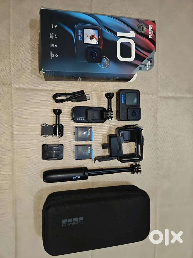 GoPro 10 with all accessories