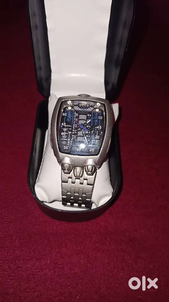 Jacob&Co watch for men blue dial with silver colour