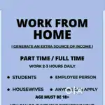 Part Time Work from Home