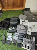 Dji Drones and its accessories,  battery , charging hub , bag etc
