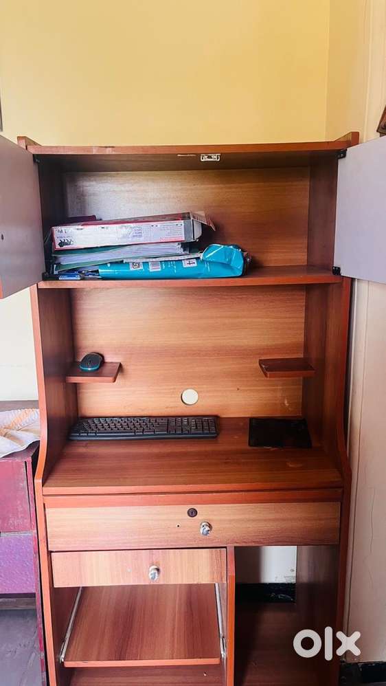 Computer Trolley with Drawer