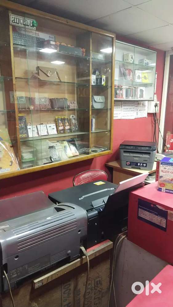 Travel agency and Xerox shop, Mobile accessories and stationery