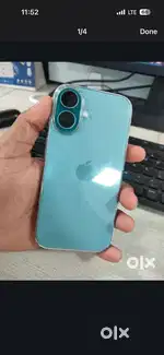 I phone 16, 8/128 GB, 99% battery health.