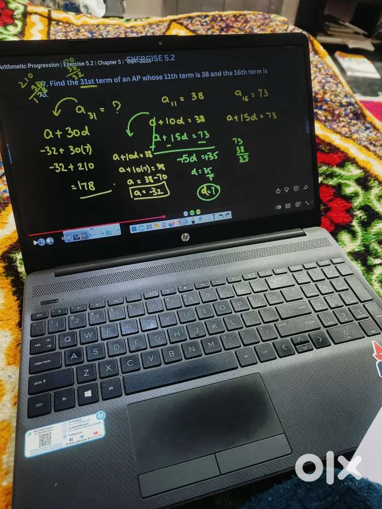 HP Laptop black colour