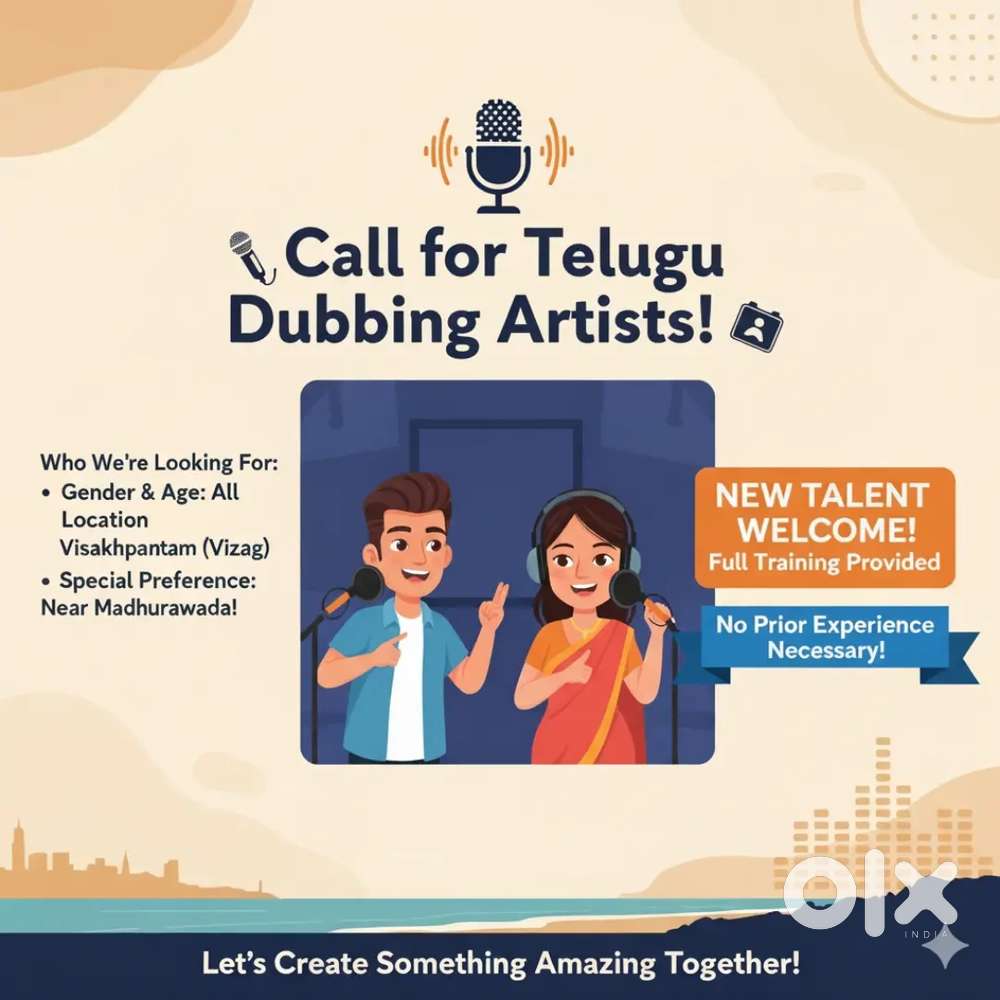Telugu Dubbing , Voice over