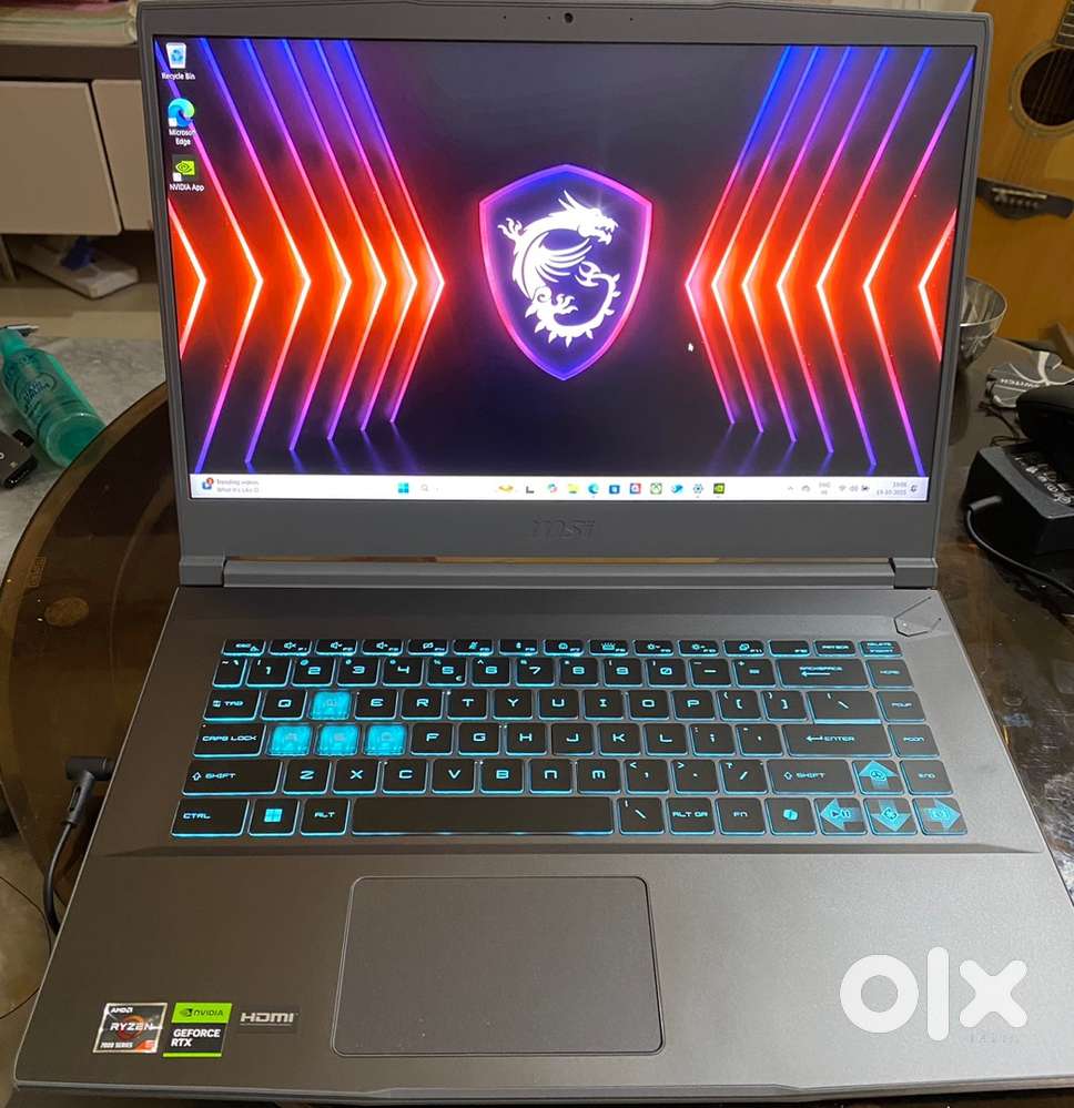 Msi thin laptop new condition 1 month old