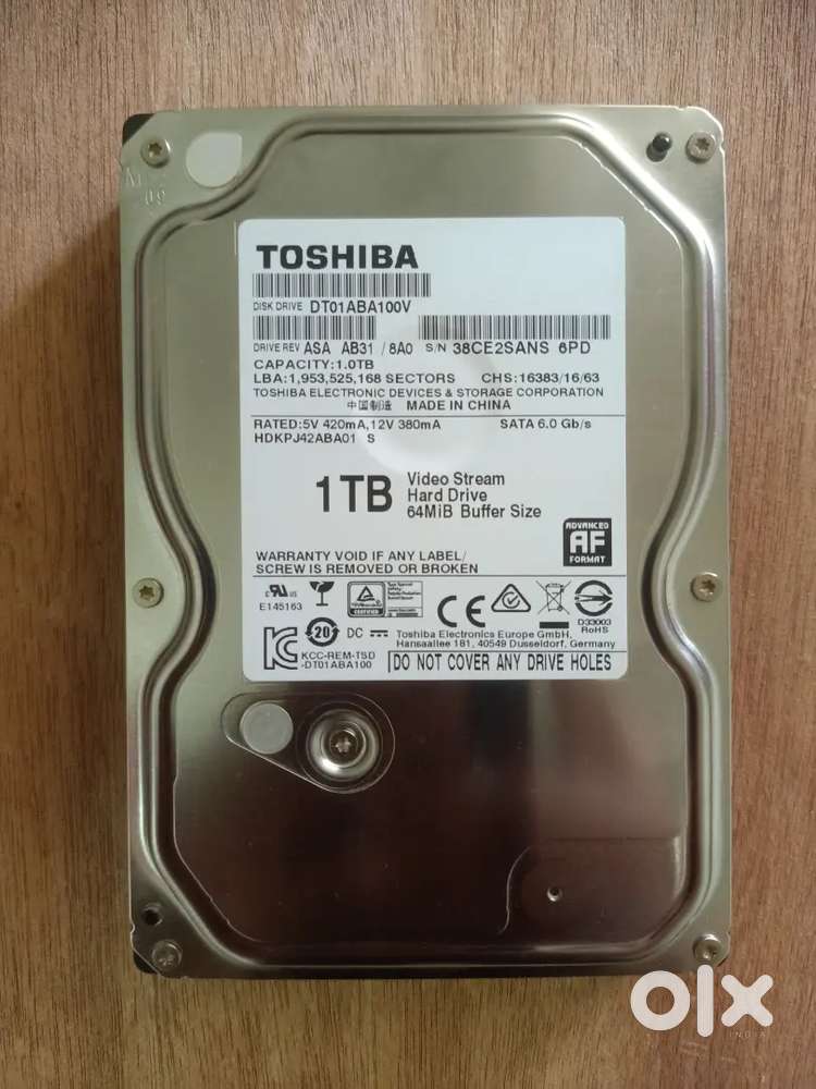 1 TB Survillance Hard Disk