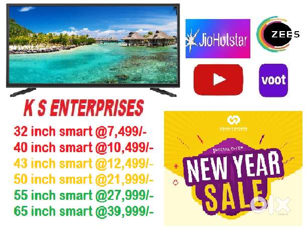 WINTER SALE 43 INCHES  SMART, 4K UHD LED TV IN 12,499 ONLY.