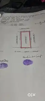 A.D.A approved on road commercial Plot