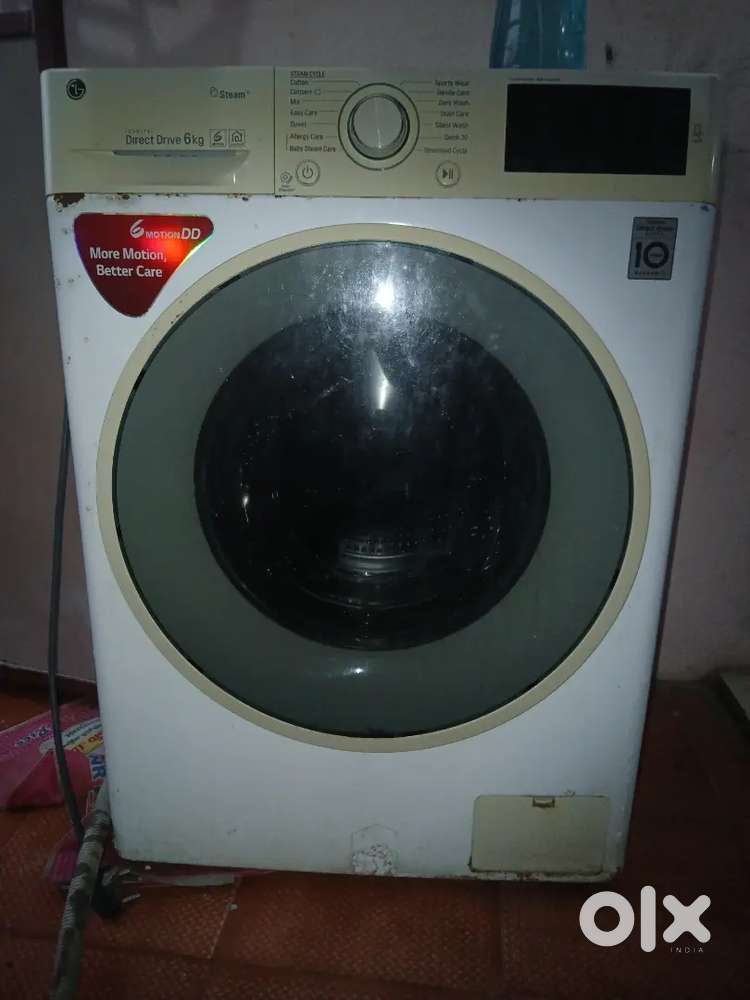 Lg front door washing mechine