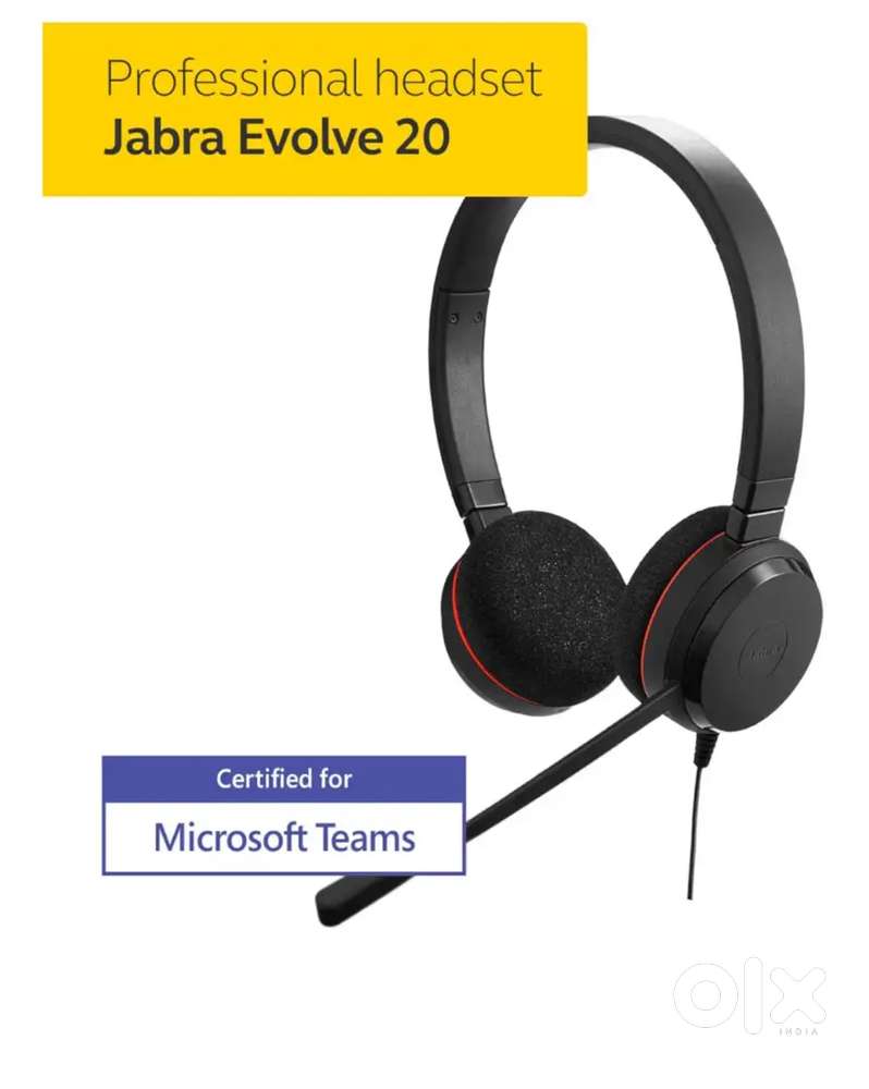 Jabra headset original - Jabra Gn Netcom Evolve 20 Uc Duo Ms Optimized