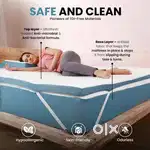 Memory foam mattress topper unopened brand new sealed