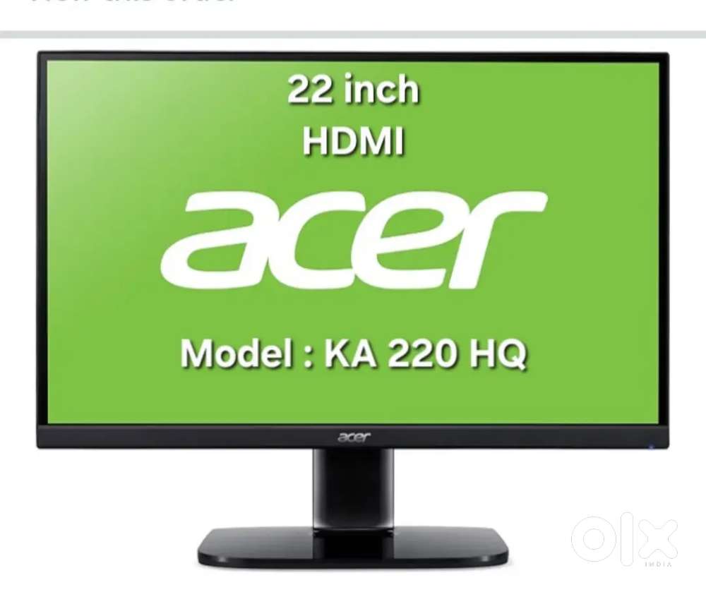 22 inch ACER HDMI, VGA LCD Monitor