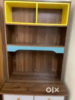 Study table with book shelf!