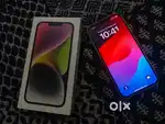 Iphone 14 (128gb) brand-new condition with original charger
