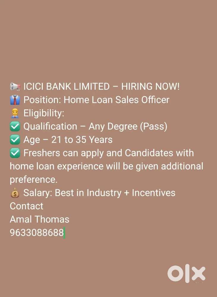 Home loan executive