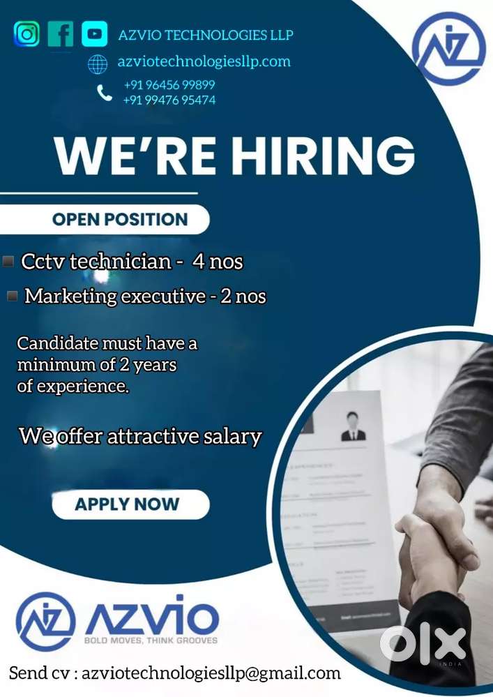 Sales executive  and cctv technician