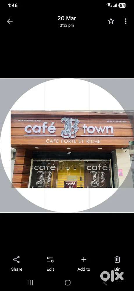 Restaurant for sale