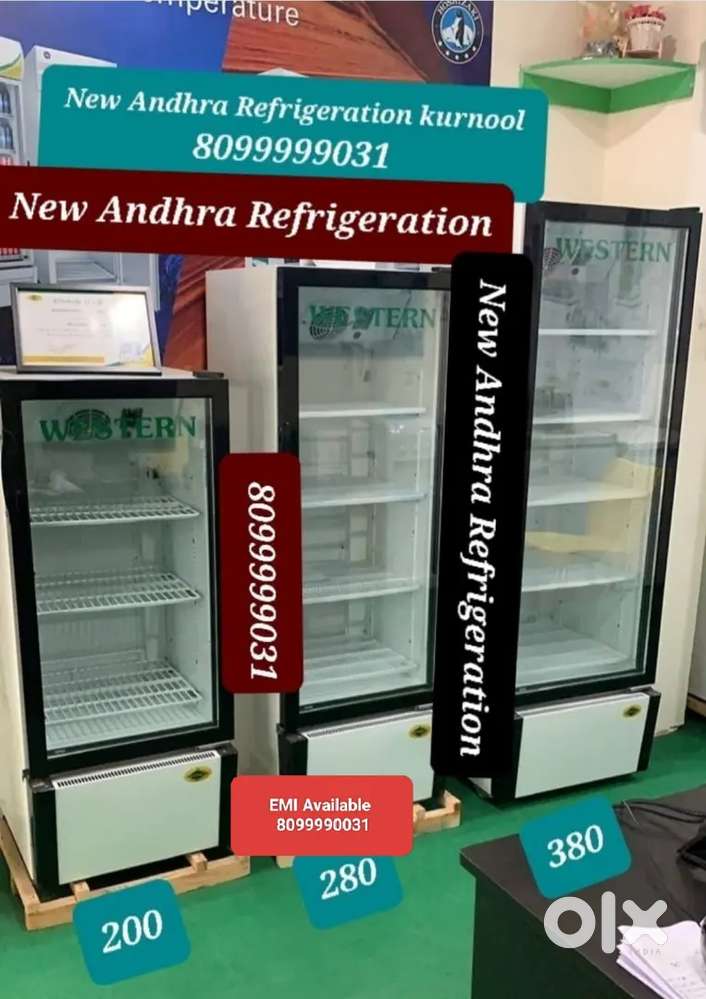 Used n new freezers for sale emi available Kurnool