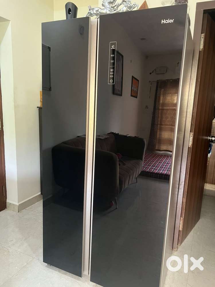 HAIER SIDE BY SIDE REFRIGERATOR- BRAND NEW CONDITION