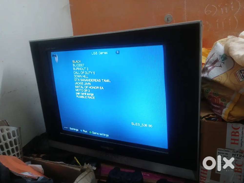 Ps2 game & Tv
