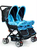 Mee Mee Twin Baby Stroller & Pram