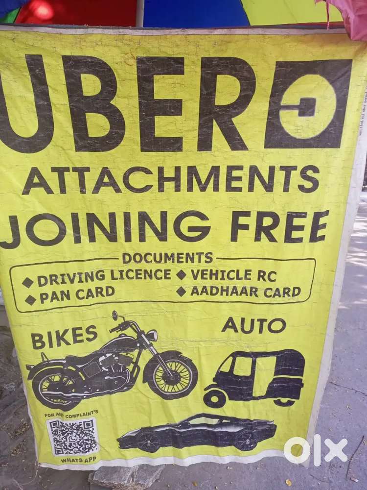 JOINING UBER  DRAVER ATTACHMENT FREE IDS
