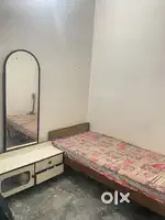 Single bed with matress & Dressing Table
