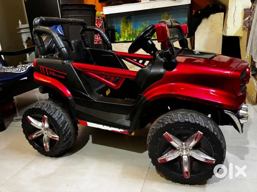 Remote battery car