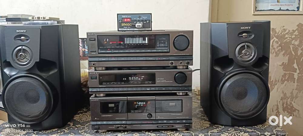 A  Sony LBT-D505  rack & 4 no Honda amaze tubeless tyre