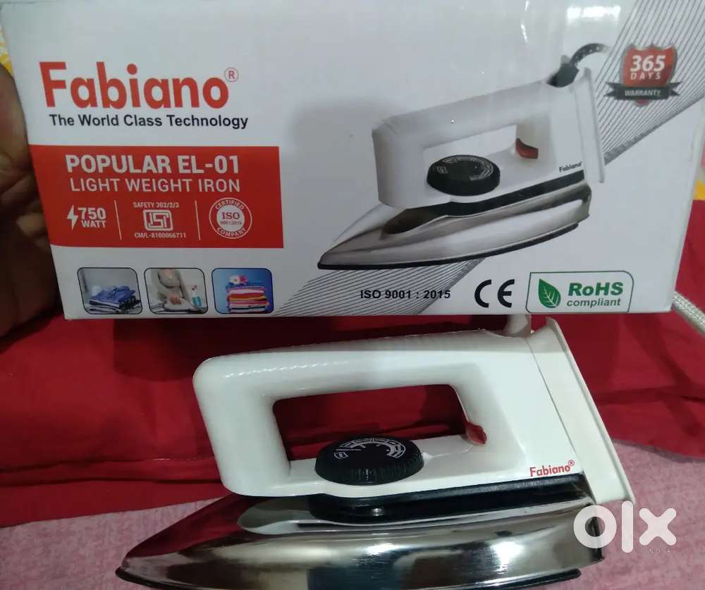 Fabiano Dry Iron (light weight Press)
