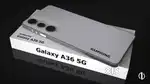 A36 brand new phone 128gb + 8 gb ram with bill and box is there