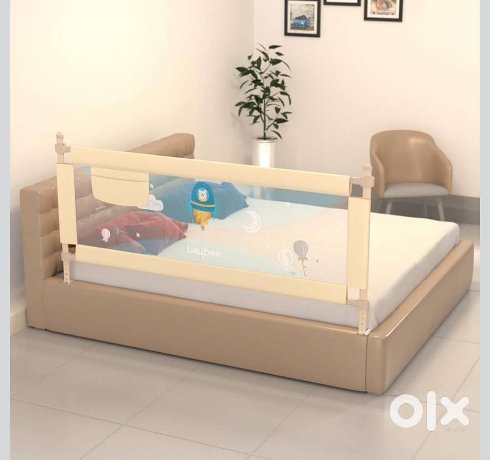 Baby bed rail for safety