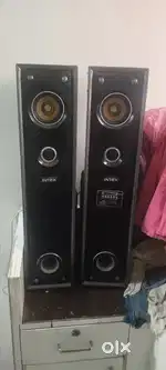 Intex tower speaker bechna hai good condition with mic option