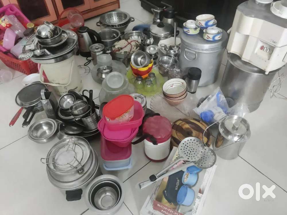 Crockery Steel bartan