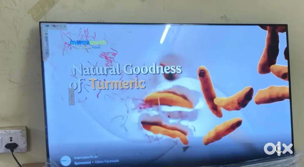 50 inch sony smart Android frameless oled 4k 3yr display waranty 25000