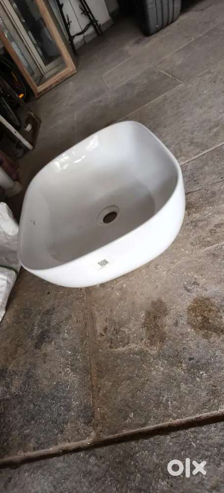 Jaqver brand Couter taps and Wash basin full set sale