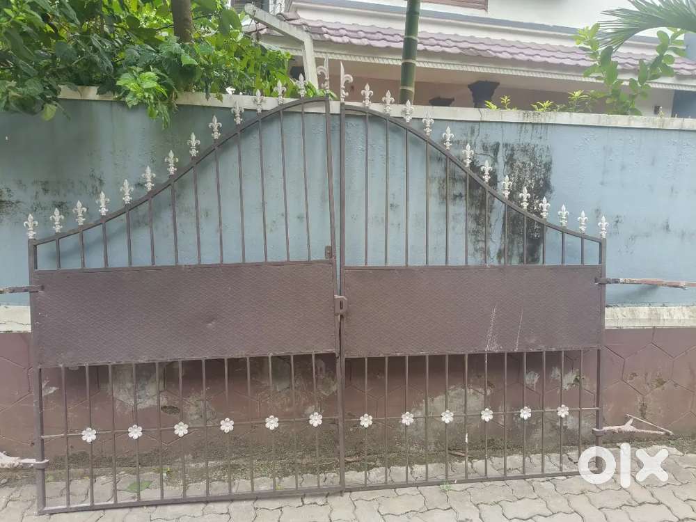 Iron grill gate