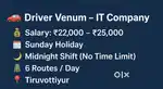 Driver For IT Company