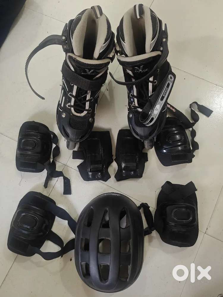 Inline skates, red colour
