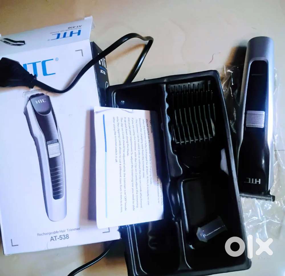 htc hair and beard trimmer branded and one speaker