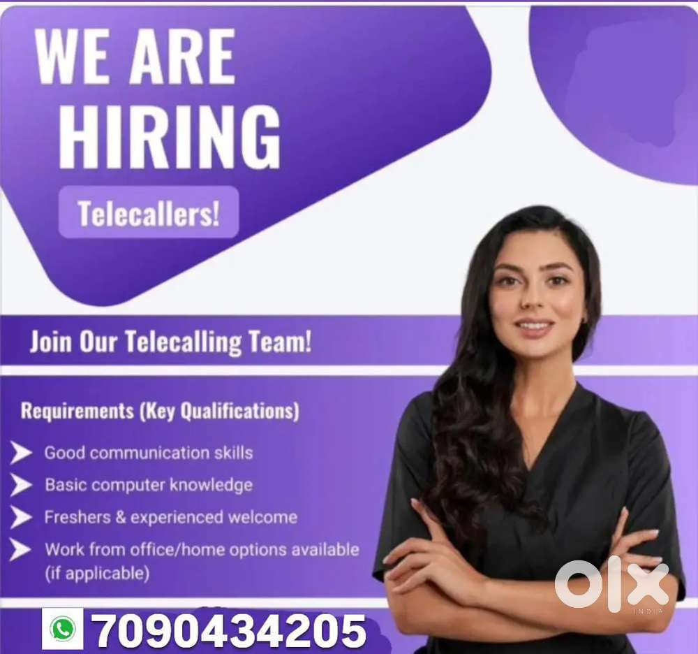 Need Telecallers work from home only