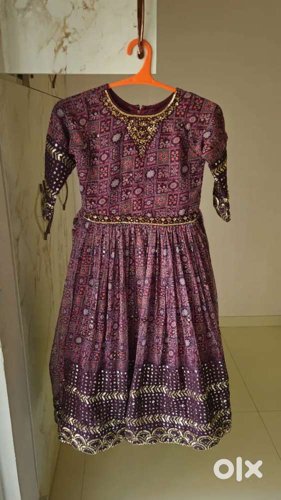 Premium quality designer dress for girls age 6-8 years 3500/- perpiece